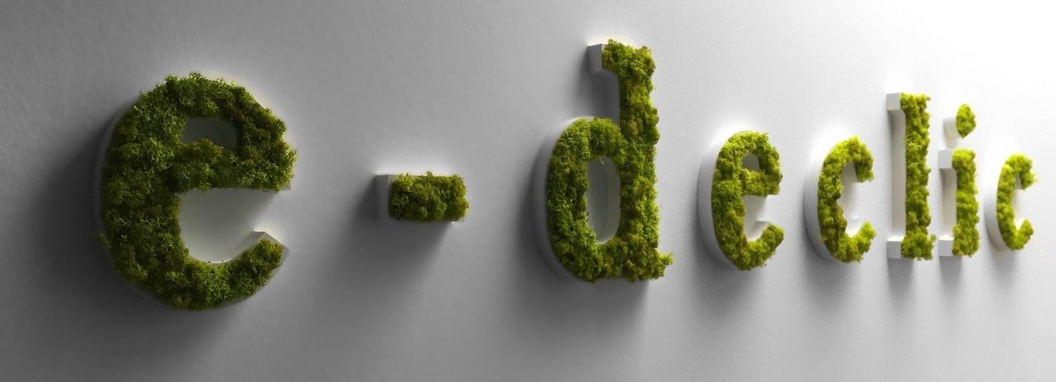 Logo e-declic avec verdure