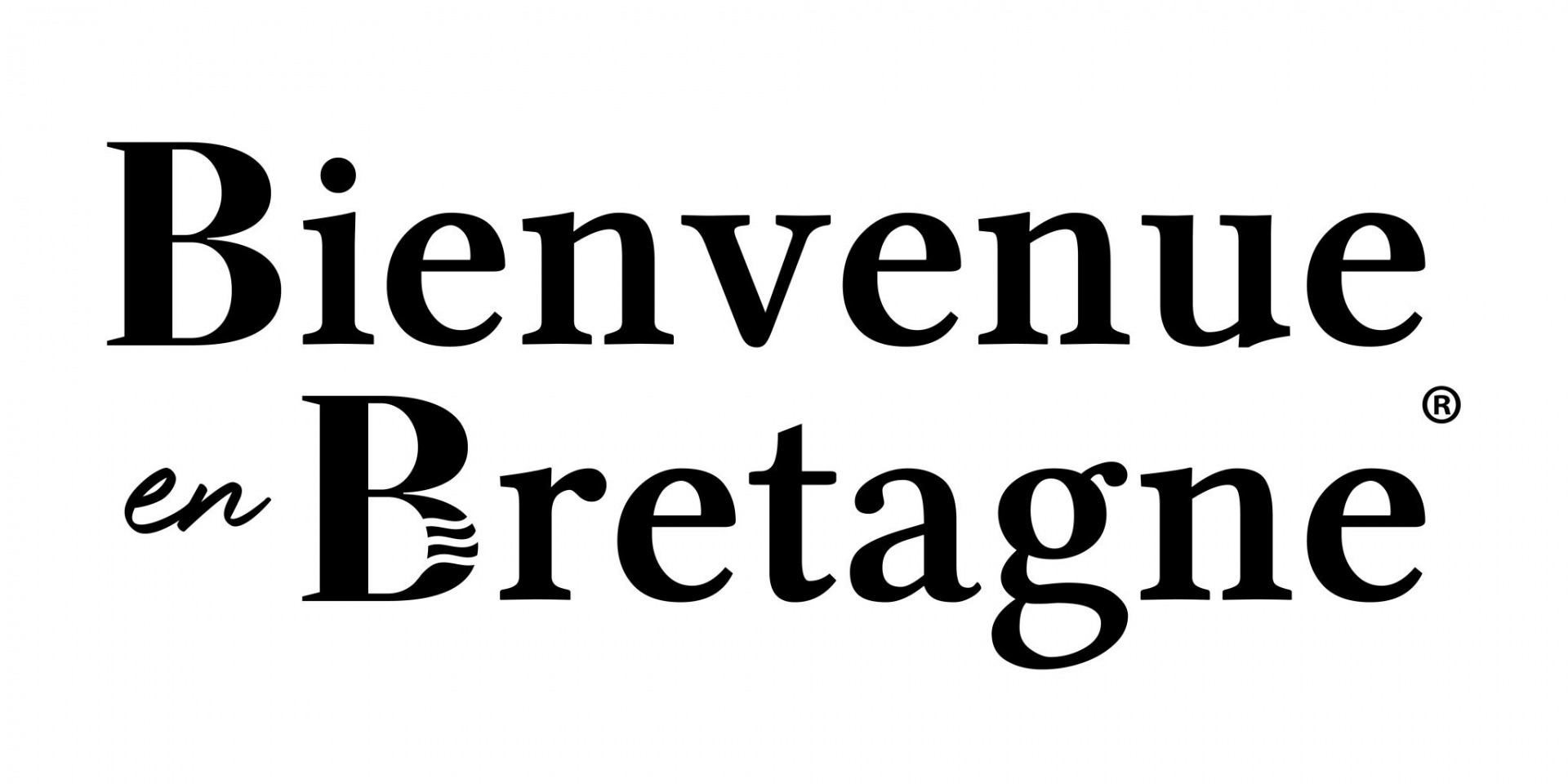 Logo noir Bienvenue en Bretagne