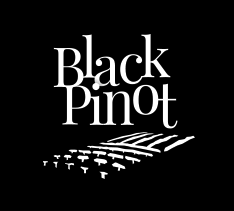 Logo fond noir Black Pinot