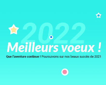 Bonne année 2022 à toutes et tous