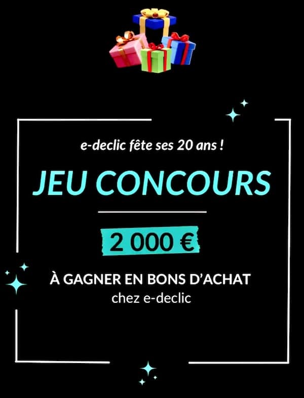 Jeu concours 20 ans